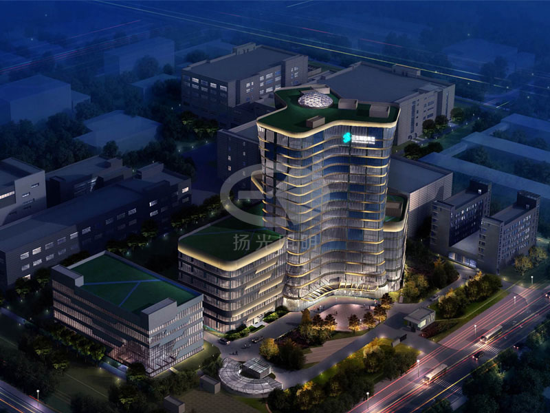 產業園區照明設計效果圖