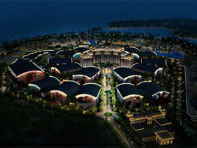 海南?；◢u影視基地戶外照明工程