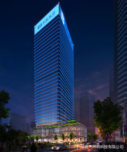 佛山寶能集團樓宇亮化設計